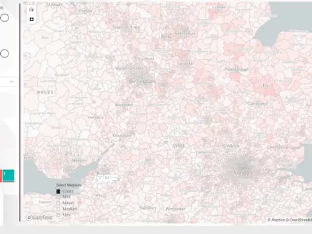 Screenshot 1 of 10 showing summary londonpowerbidataviz december - submission 1