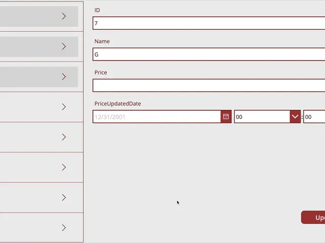 Screenshot 1 from ‘PowerApps and Sharepoint List-Identify which detail item has already been updated in PowerApps?’