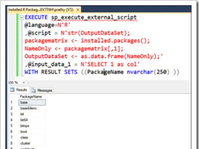 Screenshot 1 from ‘Twitter Analysis using SSIS 2016 and SQL Server R Services’